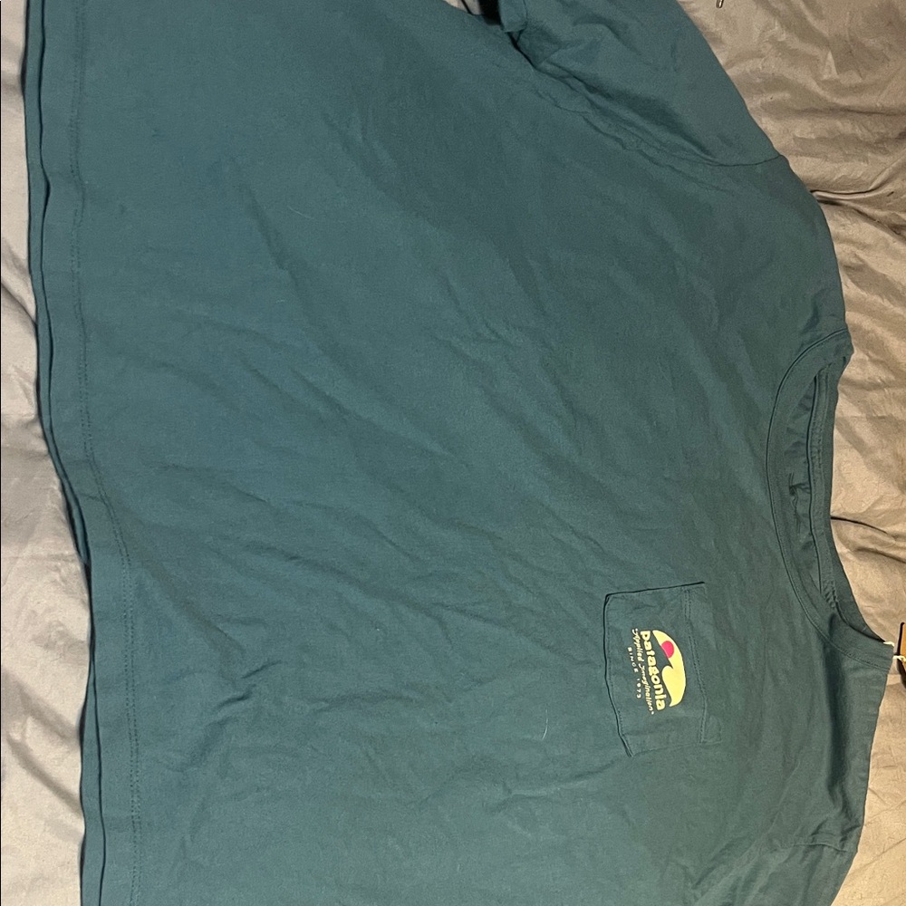 Patagonia women’s  Deep Teal Long Sleeve Shirt